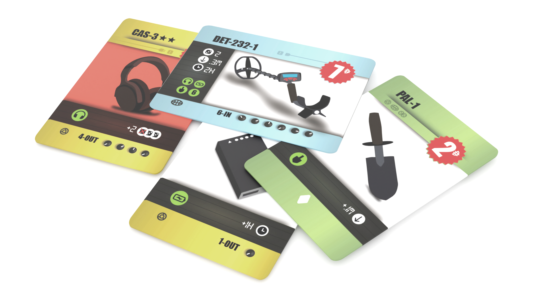 Detectorama. Cartas de equipo