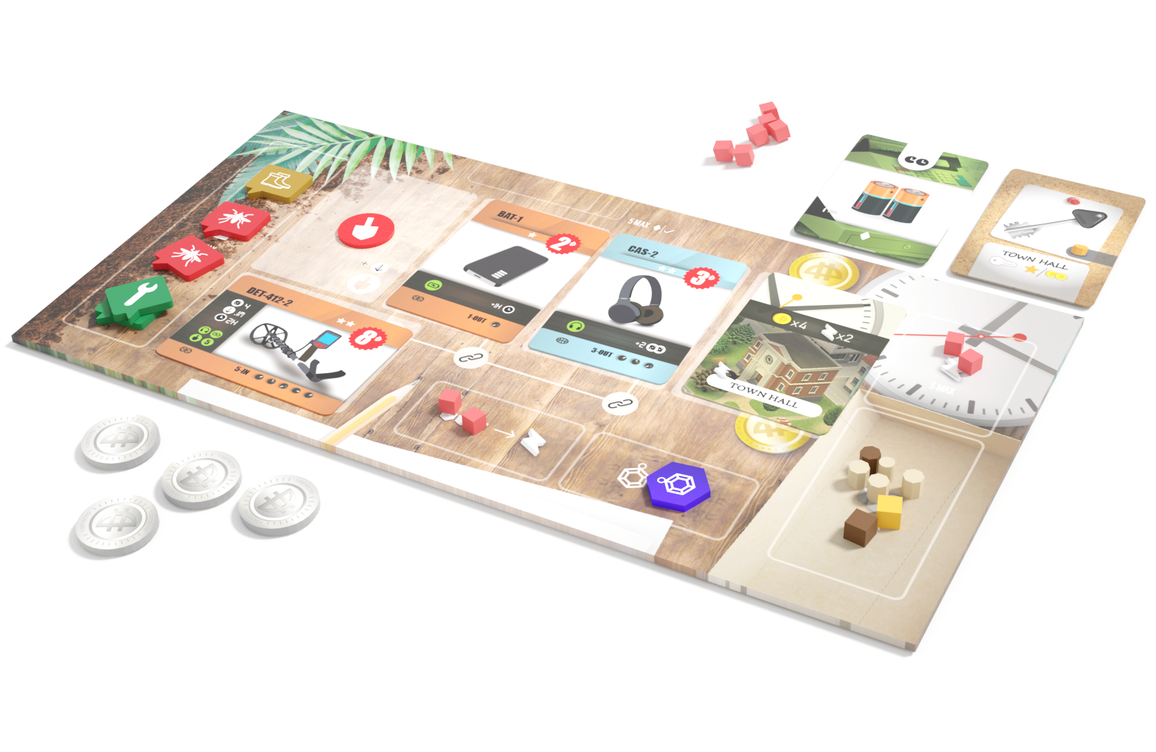 Detectorama. Tablero de detectorista